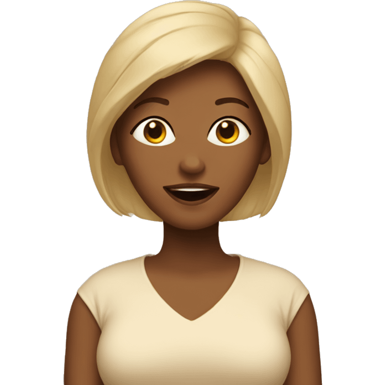 Beige mommy emoji