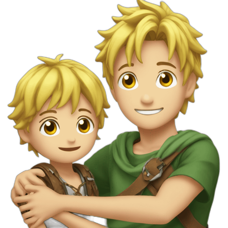 Meliodas avec un petit coucou  emoji