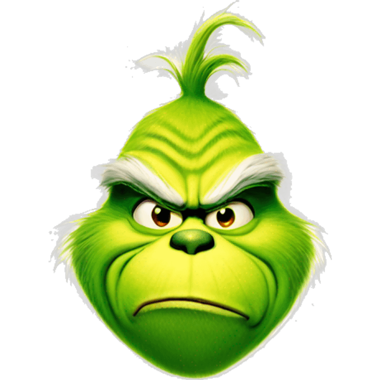 The grinch emoji