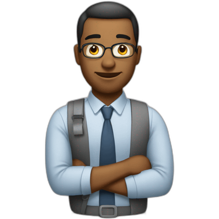 man looking for a job emoji