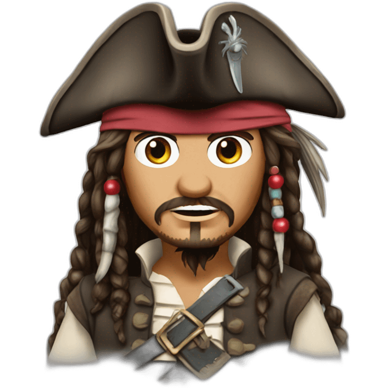 frozen jack sparrow emoji