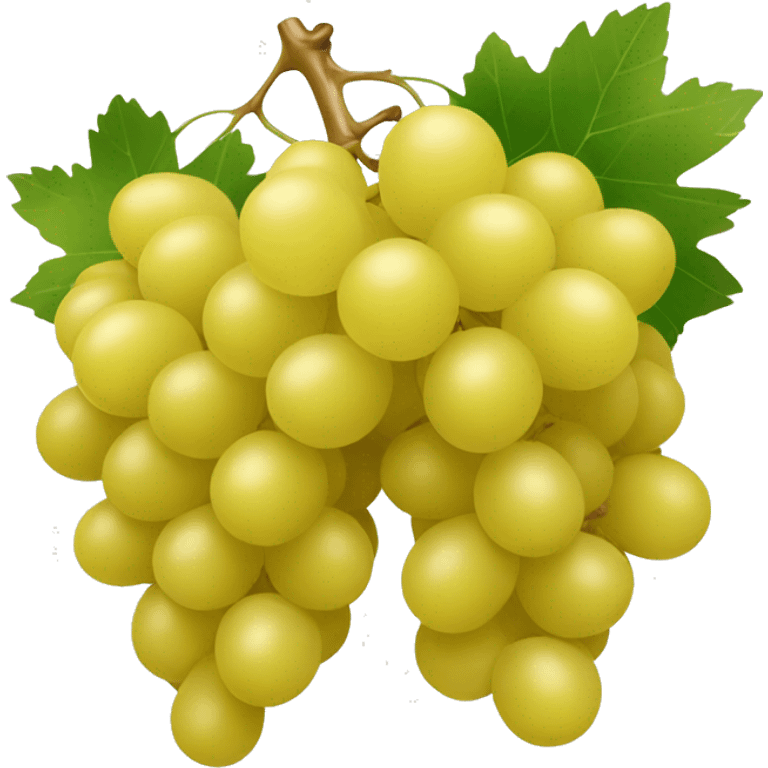 Yellow color Grapes emoji