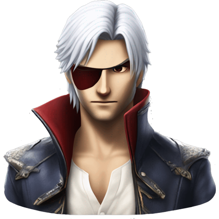 Dante Sparda from game Devil May Cry  emoji