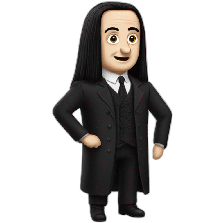 Mercredi addams emoji