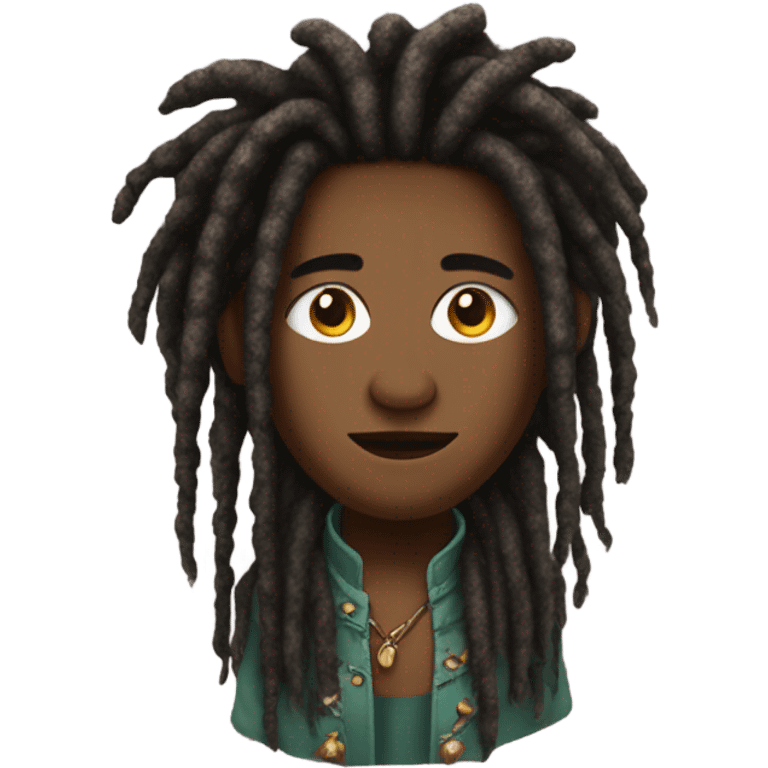 Dread head emoji