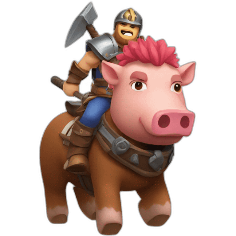 clash royale hog rider emoji