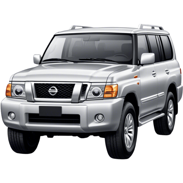 Nissan Patrol - Nissan (Model Year: 2022) (Iconic colour: Silver) emoji