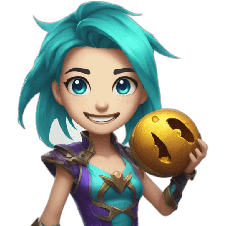 arcane jinx league of legends emoji