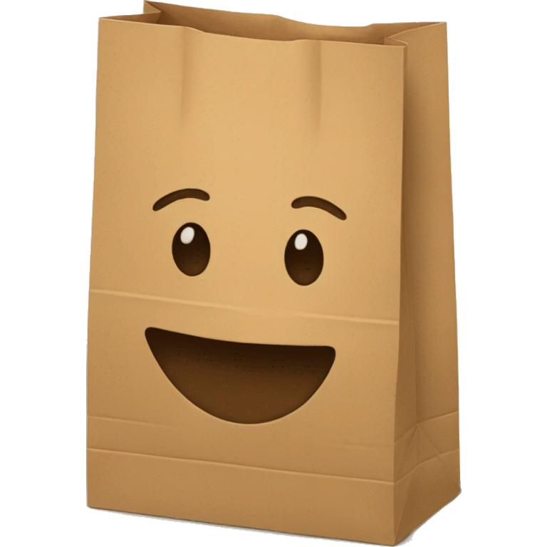 paper bag emoji