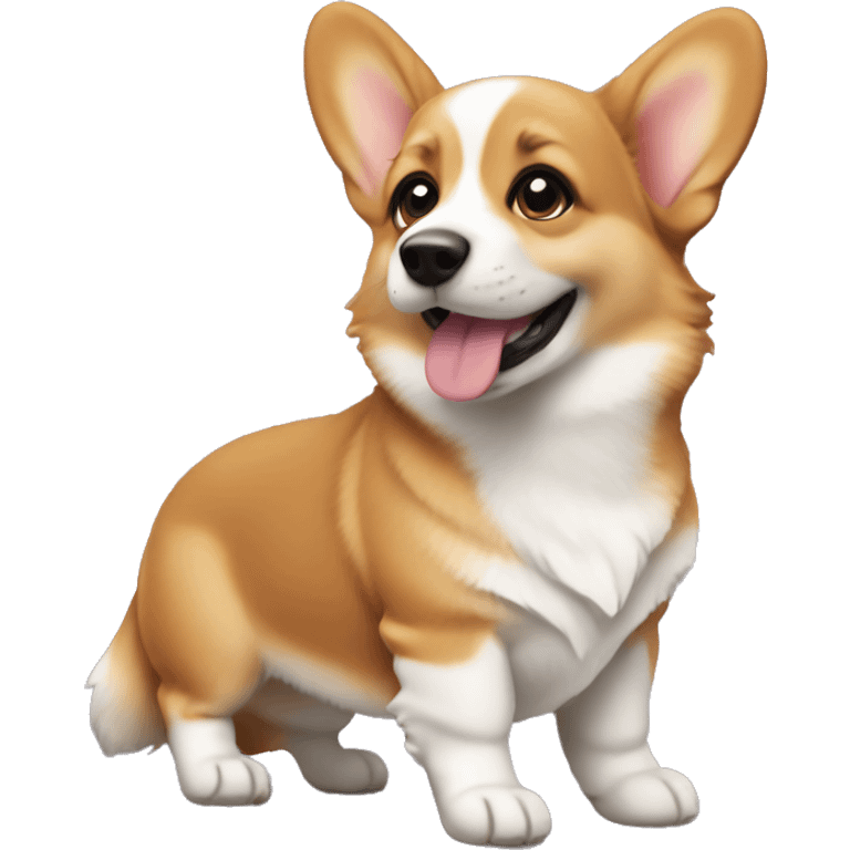 Corgi puppy emoji