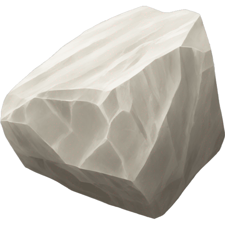 Gypsum stone emoji