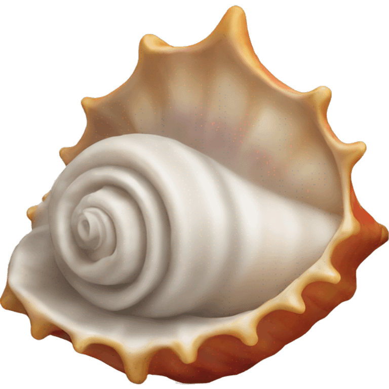 conch shell emoji