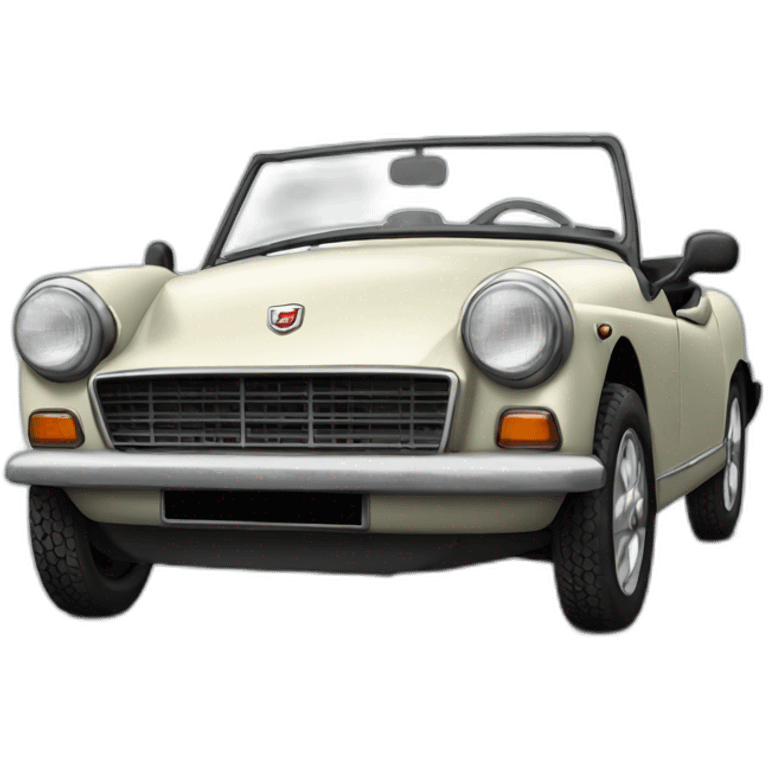 French MG Midget rwa emoji