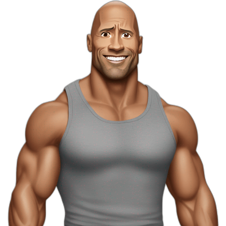 dwayne johnson emoji