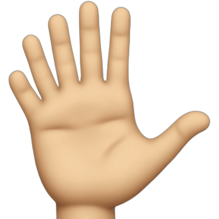 Johnny silver hand emoji