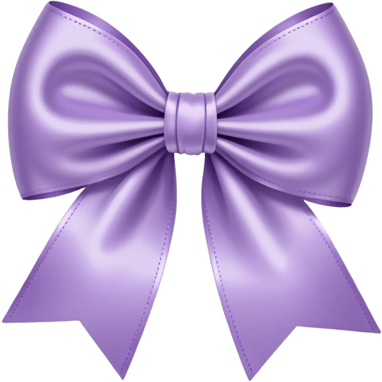 Light purple bow  emoji