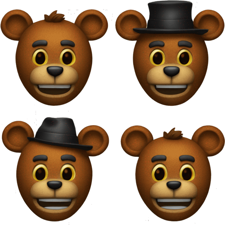 Freddy fazbear emoji