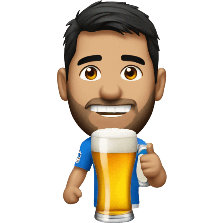 Luis Suárez drink beer emoji