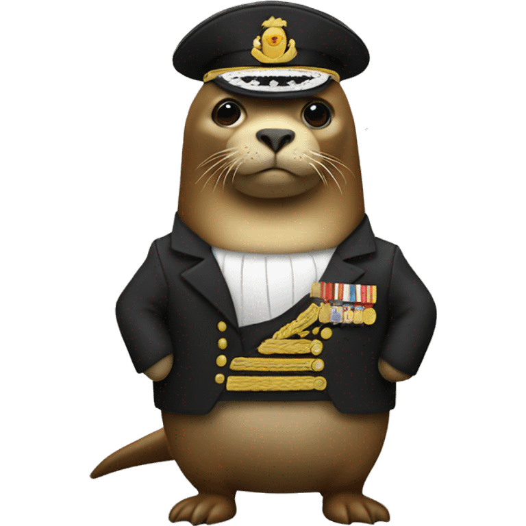 sea lion  dictator emoji