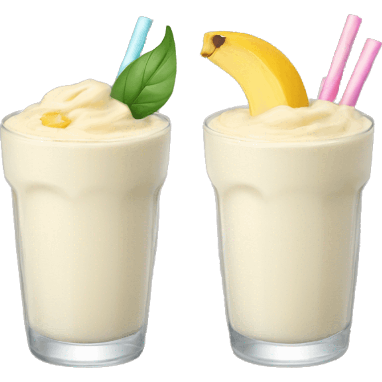 vanilla smoothie emoji