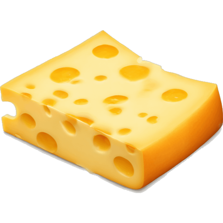 Slice Colby jack cheese  emoji