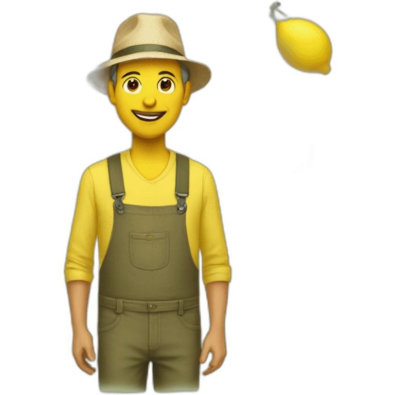 lemon farmer emoji