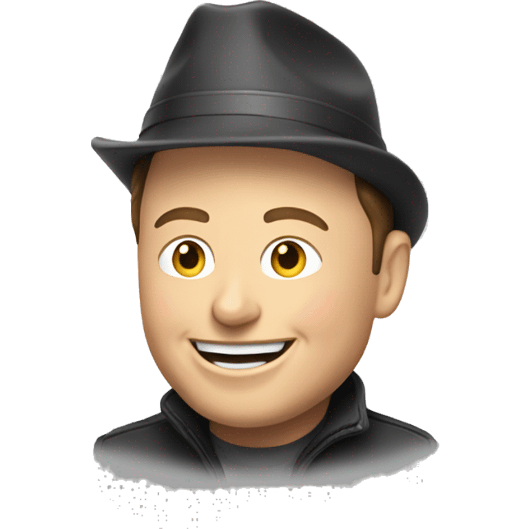 elon musk happy fce emoji