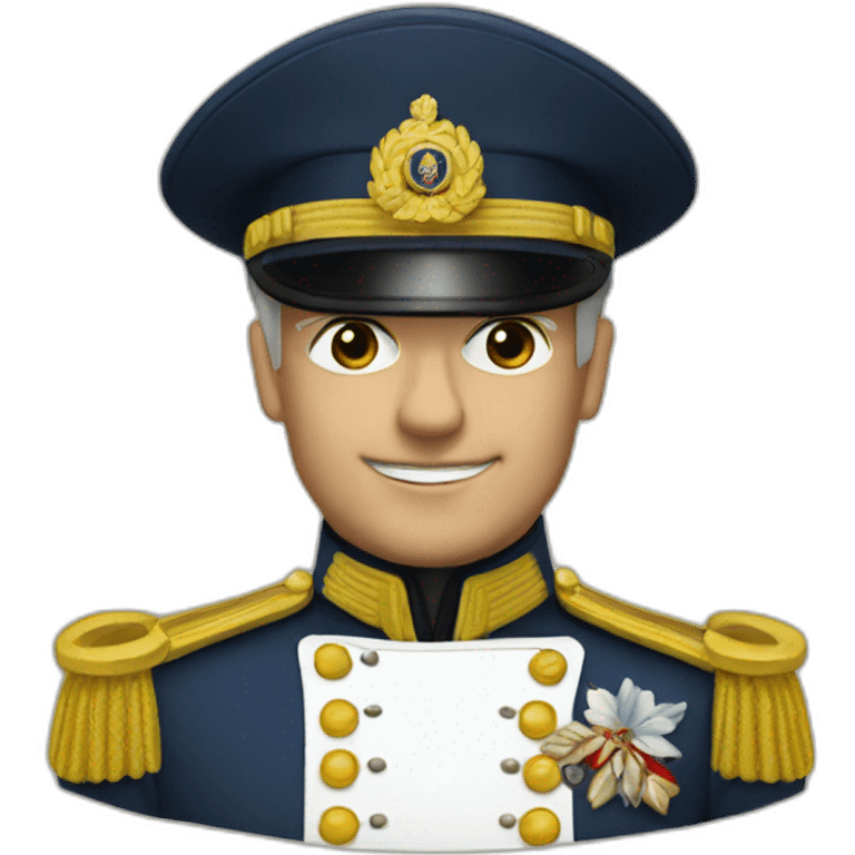 Officier français emoji