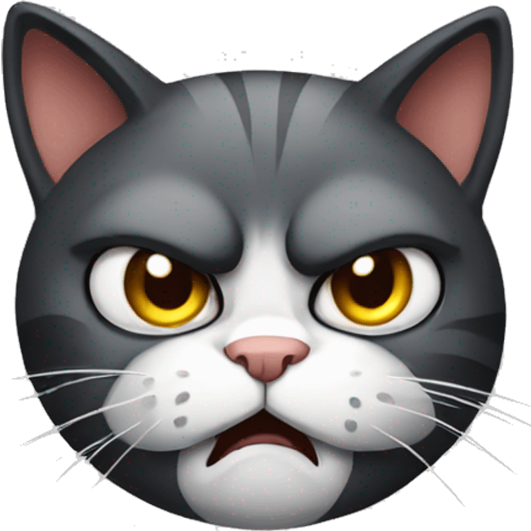 Angry cat emoji