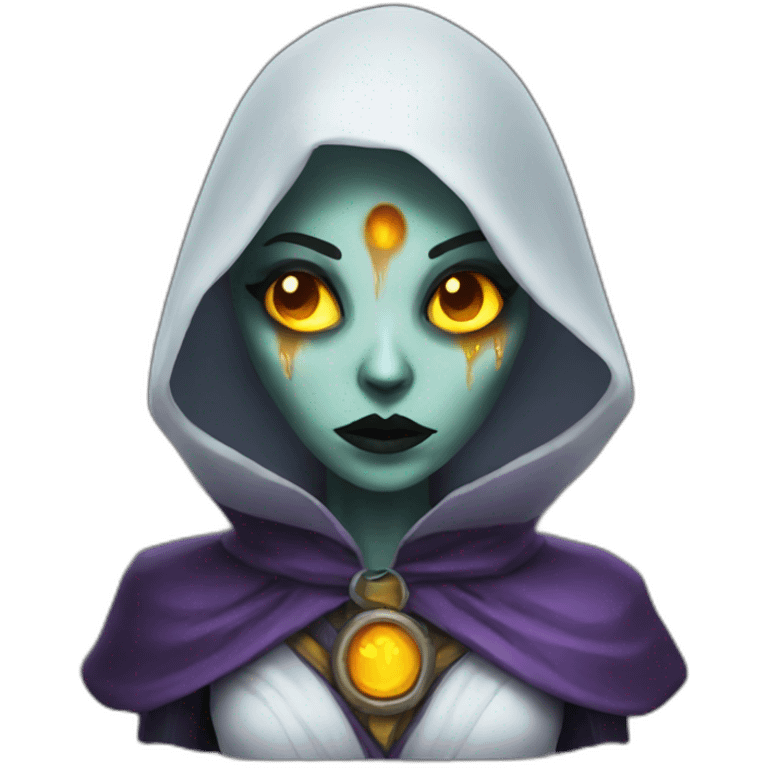 female undead warlock emoji