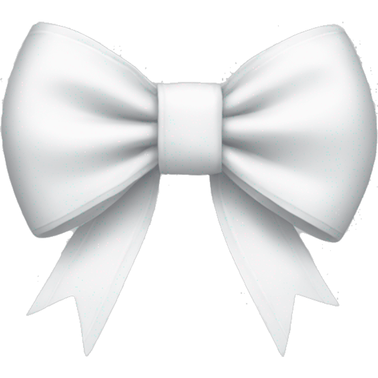 white bow  emoji