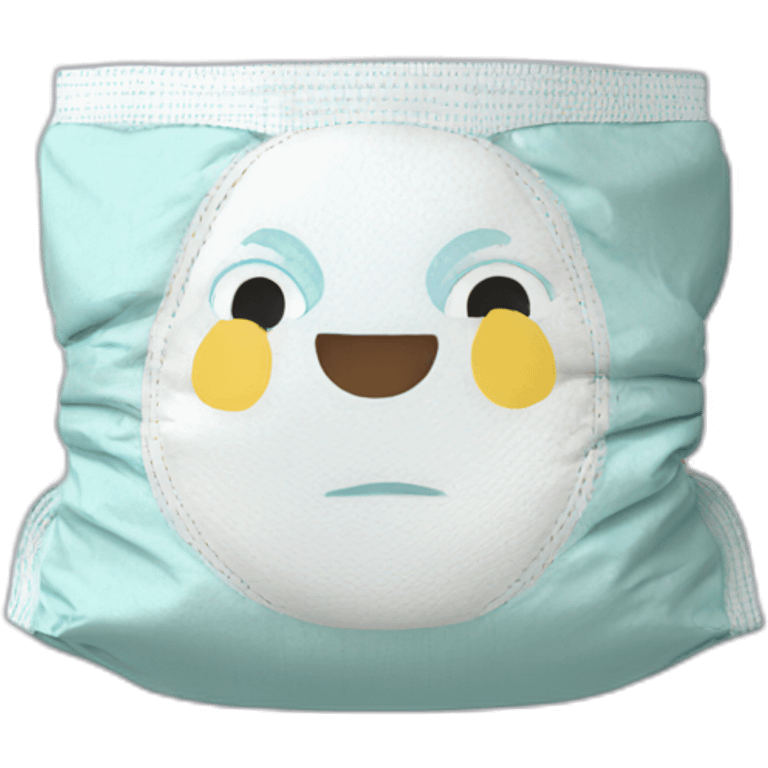 Disposable baby Diaper  emoji