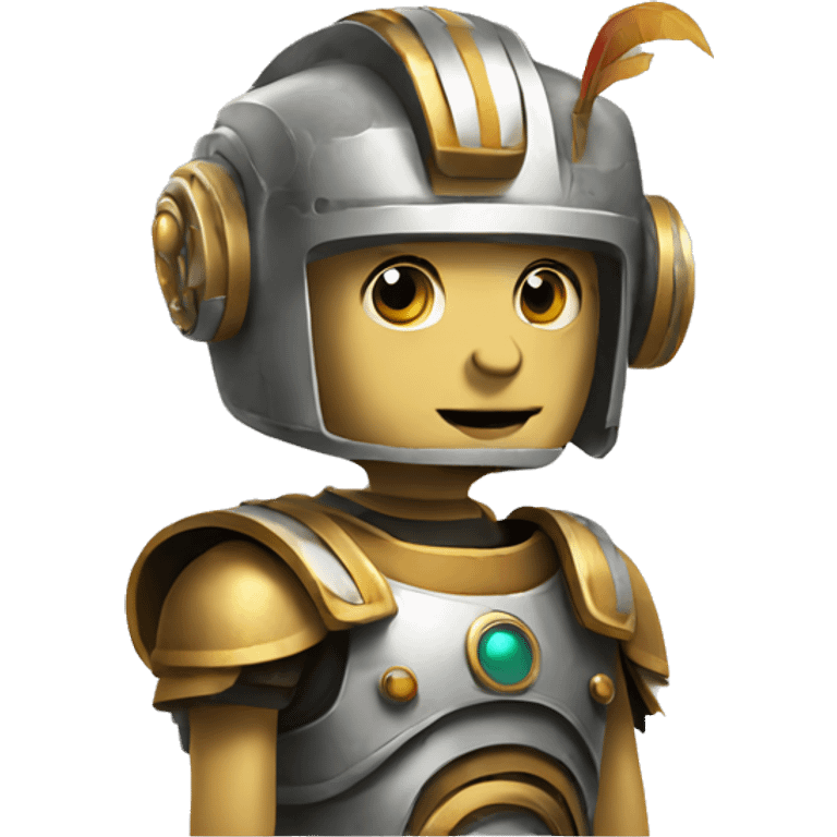 Roman robot emoji