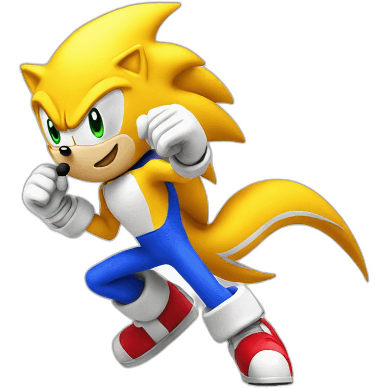 Super sonic emoji