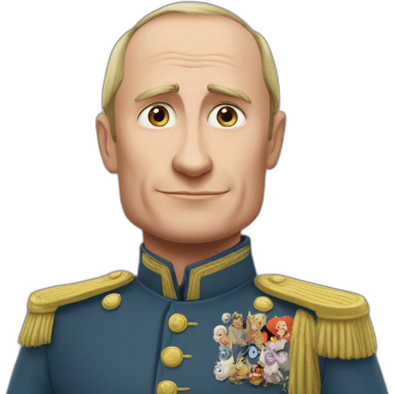 putin disney pixar animation movie emoji