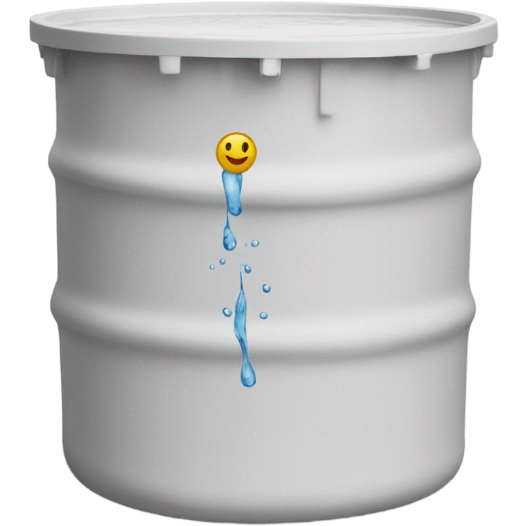 circular container that contain water in it written on it bath water 30$ emoji