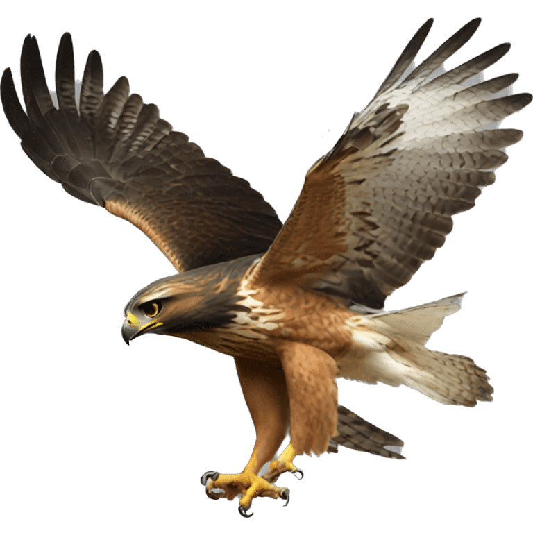 Hawk tow emoji