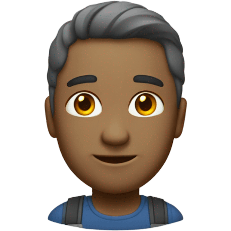 Caleçon de profil avec du relief  emoji