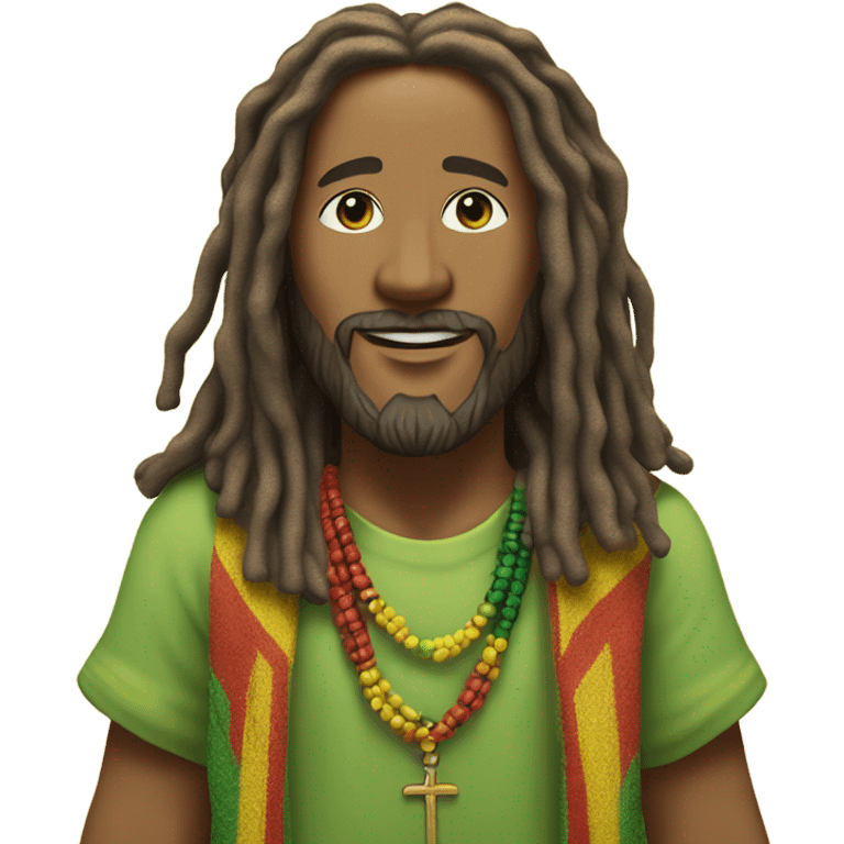 Reggae jesus  emoji