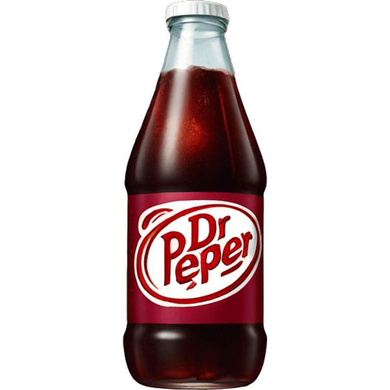 Dr.pepper drink  emoji