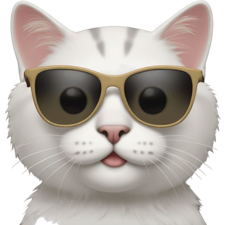 cat with sunglasses  emoji