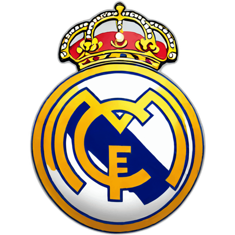 Real madrid logo emoji