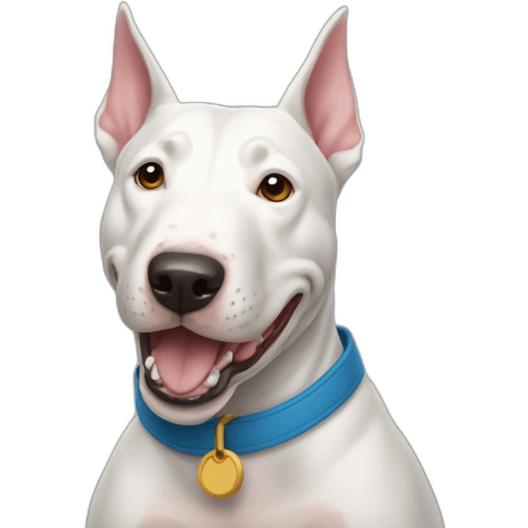 perro bull terrier emoji