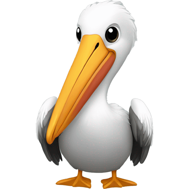 Pelican Front View emoji