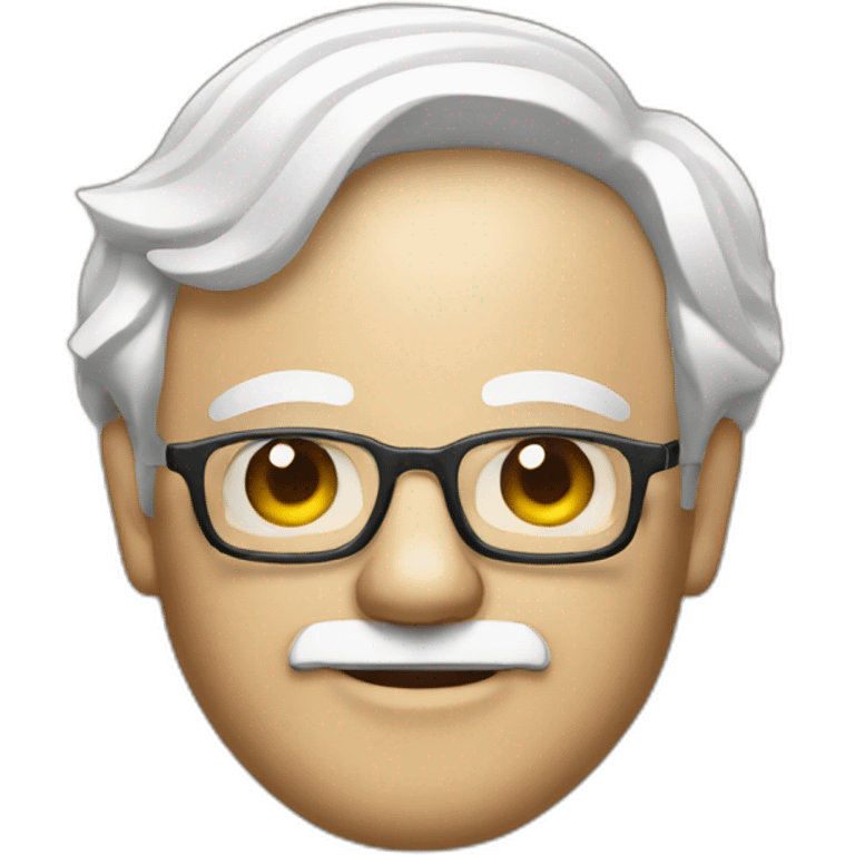 Paper holding warren buffet emoji