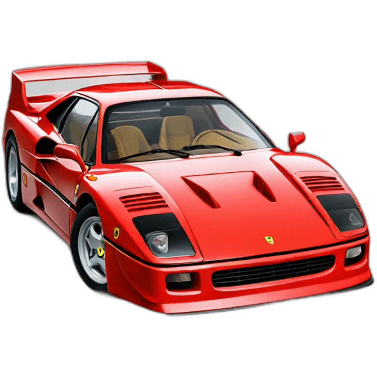 Ferrari f40 emoji