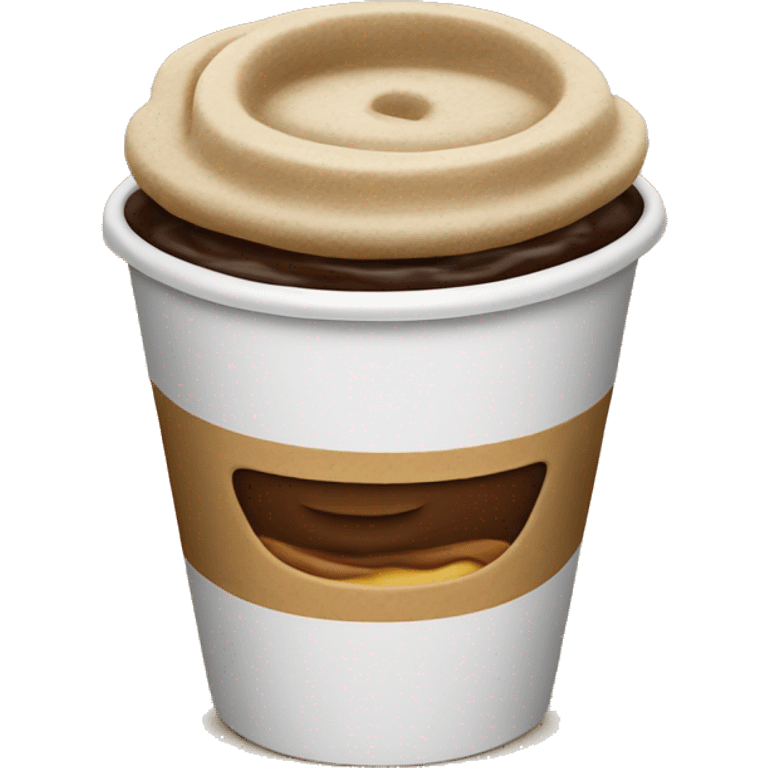 a coffee cup from Tim Hortons emoji