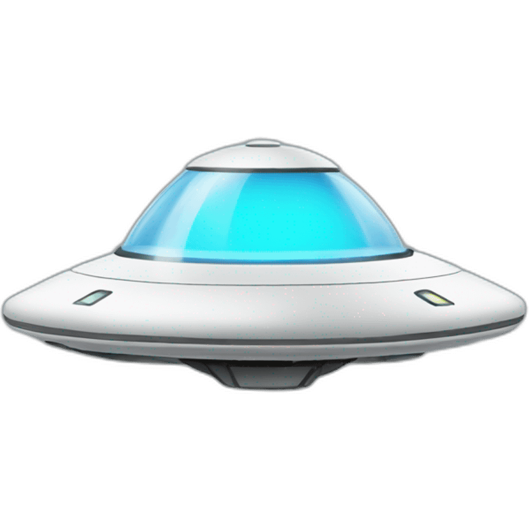 Ufo minimal high technology emoji