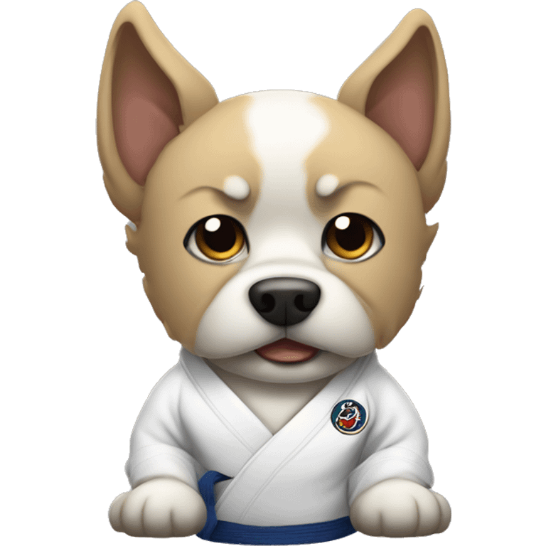 Jiu jitsu dog emoji