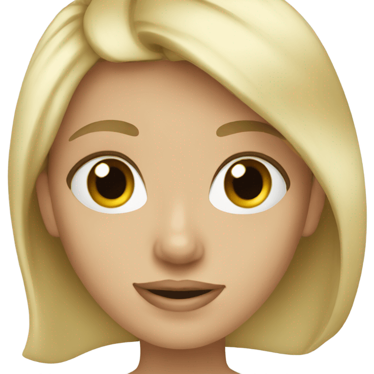 Blonde  emoji